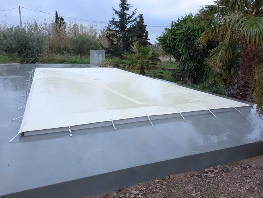 lona de invierno para piscina superdren acualé