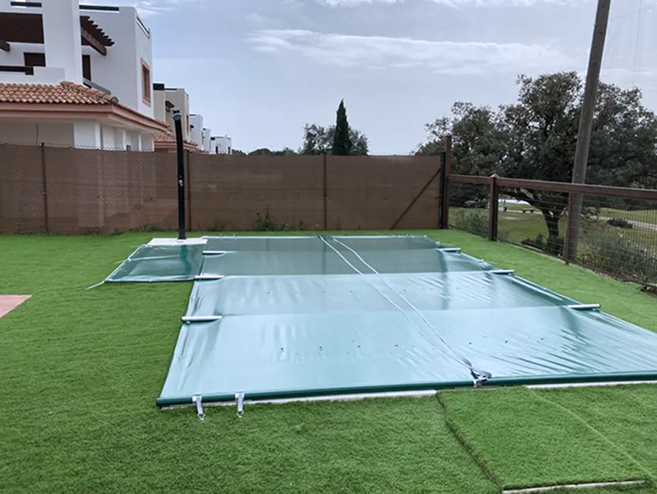 lona de seguridad estándar para piscinas