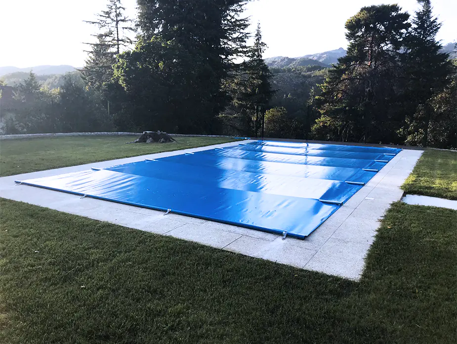 cobertor de seguridad estándar para piscina