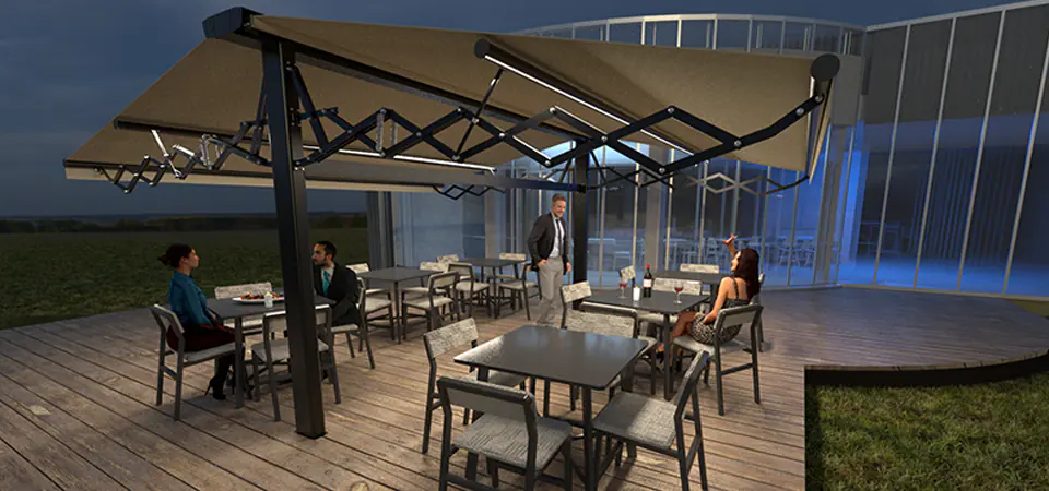 toldo tojera dúplex acualé